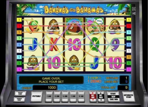 Игровой автомат Bananas Go Bahamas - играть онлайн в 