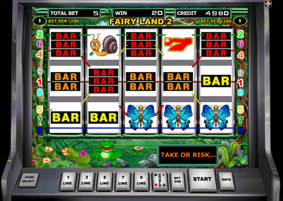 Игровые автоматы Fairy Land 2 (Лягушка) - играть онлайн