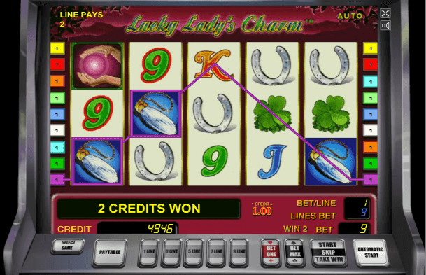 Игровой автомат Lucky Lady's Charm (Леди Удача) - играть онлайн