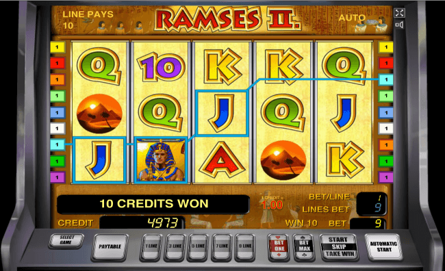 Игровые автоматы Ramses II (Рамзес 2) - в казино X