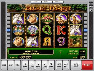 Игровые автоматы Secret Forest (Лес Чудес) - играть онлайн